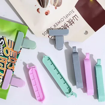 12Pcs/set Plastic Bag Sealer Snack Fresh Food Storage Bag Clips Mini Vacuum Sealing Clamp Food Clip Kitchen Tool Accessories
12Pcs/set Plastic Bag Sealer Snack Fresh Food Storage Bag Clips Mini Vacuum Sealing Clamp Food Clip Kitchen Tool Accessories