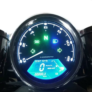 Motorcycle Modified Instrument Speedometer Tachometer LED Light Display with Warning Function High Quality And Durable
Motorcycle Modified Instrument Speedometer Tachometer LED Light Display with Warning Function High Quality And Durable