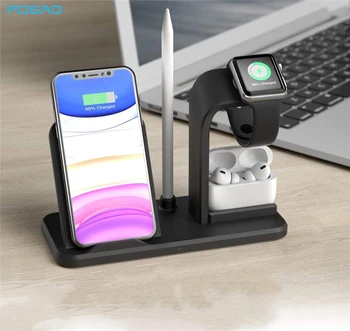 FDGAO 3 in 1 10W Wireless Charger Stand for AirPods Pro Apple Watch 5 4 3 2 1 Fast Charge Dock Station for iPhone 11 X XS XR 8
FDGAO 3 in 1 10W Wireless Charger Stand for AirPods Pro Apple Watch 5 4 3 2 1 Fast Charge Dock Station for iPhone 11 X XS XR 8