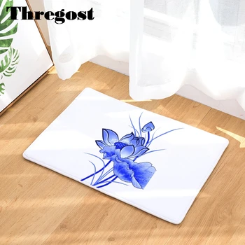 Thregost Flannel Bathroom Rugs Traditional Chinese Print Memory Foam Mat Water Absorbent Rug Welcome Door Floor Mats Washable 
Thregost Flannel Bathroom Rugs Traditional Chinese Print Memory Foam Mat Water Absorbent Rug Welcome Door Floor Mats Washable
