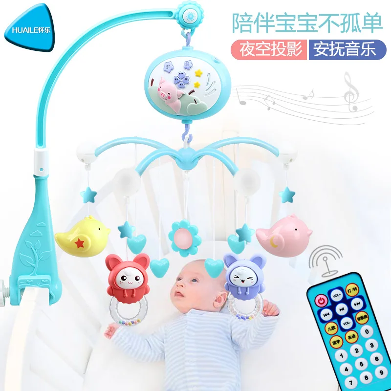 Newborns Remote Control Bed Bell 0-1-Year-Old Baby Toys 3-6-12 Month Baby Music Rotating Rattle Bedside Bell
Newborns Remote Control Bed Bell 0-1-Year-Old Baby Toys 3-6-12 Month Baby Music Rotating Rattle Bedside Bell
