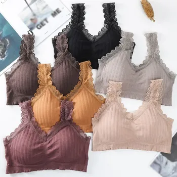 Fashion Lace Women Tube Top Bras Tube Femme Crop Top Bandeau Lingerie For Female Summer Bra 2020 Newest
Fashion Lace Women Tube Top Bras Tube Femme Crop Top Bandeau Lingerie For Female Summer Bra 2020 Newest