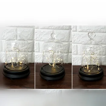 10*15cm Black Base Glass Dome Home Decoration Dia.=10cm H=15cm Luminous Lighting String Glass Cover Friend Favor Gift Wedding
10*15cm Black Base Glass Dome Home Decoration Dia.=10cm H=15cm Luminous Lighting String Glass Cover Friend Favor Gift Wedding