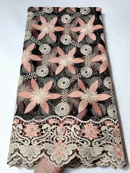 CS-2020 African Lace Fabric Embroidered Nigerian Laces Fabric Bridal High Quality French Tulle Lace Fabric For Women Dress 
CS-2020 African Lace Fabric Embroidered Nigerian Laces Fabric Bridal High Quality French Tulle Lace Fabric For Women Dress