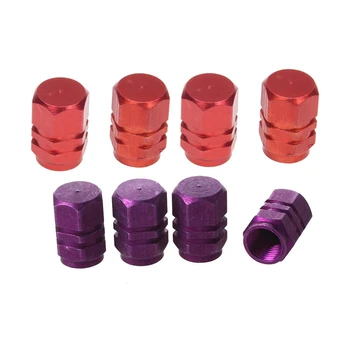 8 Pcs Hexagon Aluminum Alloy Tire Valve Caps for Car Auto Purple & Red
8 Pcs Hexagon Aluminum Alloy Tire Valve Caps for Car Auto Purple & Red