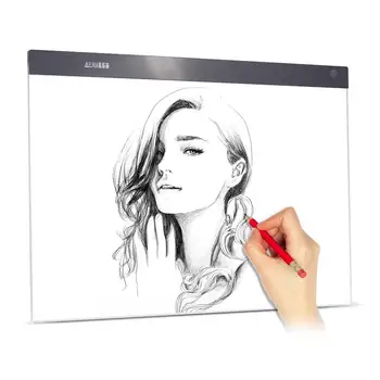 A2 Drawing Tablet LED Digital Graphics Light Pad Box Painting Tracing Panel Copyboard Stepless Adjustable Brightness USB Powered
A2 Drawing Tablet LED Digital Graphics Light Pad Box Painting Tracing Panel Copyboard Stepless Adjustable Brightness USB Powered