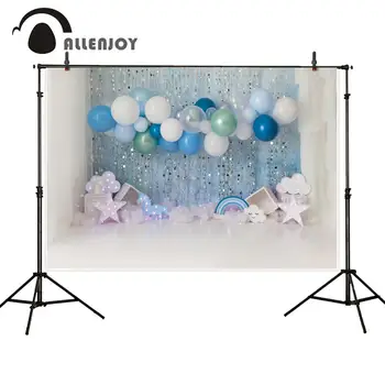 Allenjoy Smash Cake One Year First Birthday Party Photography Backdrop Indoor Decor Blue Balloons Light Background Photo Studio
Allenjoy Smash Cake One Year First Birthday Party Photography Backdrop Indoor Decor Blue Balloons Light Background Photo Studio