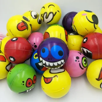 2pcs/lot 63mm Sponge Foam Balls Stress Relief Facial & Wacky Expression Sport Balls Various Patterns Bouncy Squeeze Ball Toys
2pcs/lot 63mm Sponge Foam Balls Stress Relief Facial & Wacky Expression Sport Balls Various Patterns Bouncy Squeeze Ball Toys