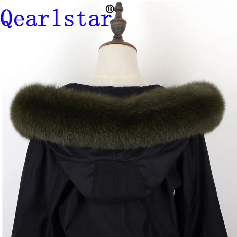 Qearlstar Real Fur Collar 100% Natural Fox Fur Woman Man Winter Fashion Warm Army Green Fox Fur Collar Scarves 70cm 75cm Zxx236
Qearlstar Real Fur Collar 100% Natural Fox Fur Woman Man Winter Fashion Warm Army Green Fox Fur Collar Scarves 70cm 75cm Zxx236