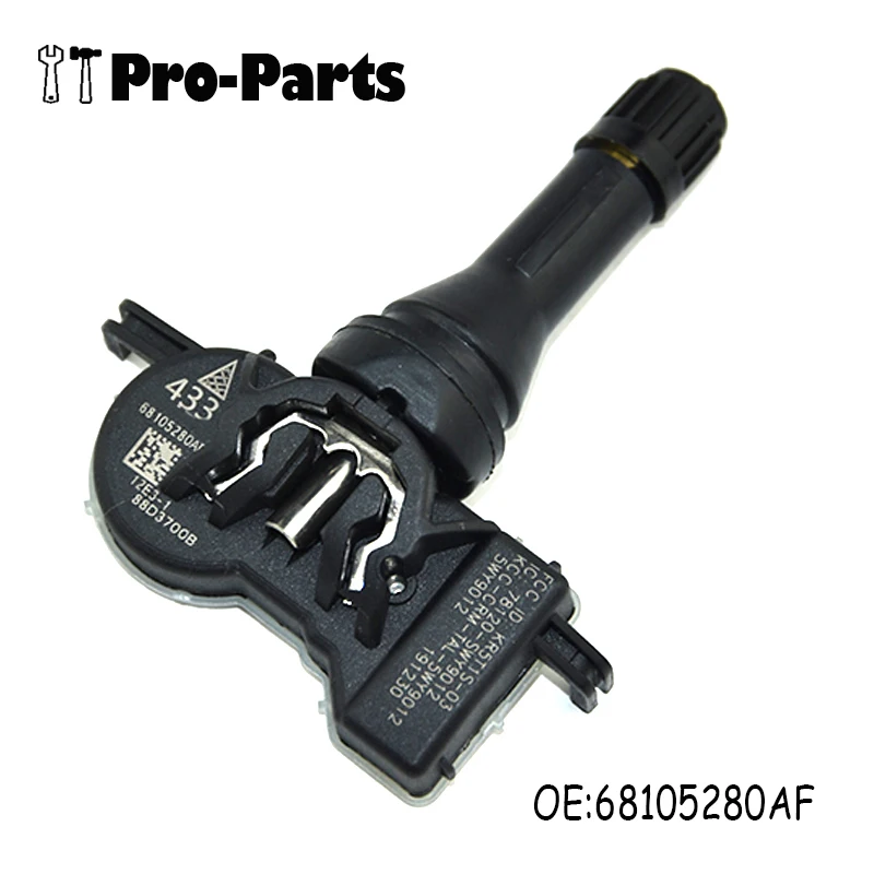 1 шт. новый датчик давления в шинах 68105280AF TPMS для Jeep Chrysler Dodge 433 МГц
1 шт. новый датчик давления в шинах 68105280AF TPMS для Jeep Chrysler Dodge 433 МГц