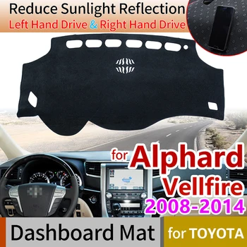 

for Toyota Alphard Vellfire 20 AH20 2008-2014 Anti-Slip Mat Dashboard Dash Cover Pad Sunshade Dashmat Protect Carpet Accessories