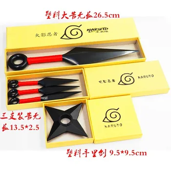 Top Quality Anime NARUTO Konoha Ninja Kakashi Cosplay Prop Kunai Knives Weapons Armor Child Adult Throwing Darts Accessories set
Top Quality Anime NARUTO Konoha Ninja Kakashi Cosplay Prop Kunai Knives Weapons Armor Child Adult Throwing Darts Accessories set