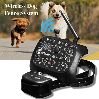 Electronic Dog Training Wireless Remote Collar Fence System Dog Training Electric Shock Collar Dog Accessorios with LCD Display
Electronic Dog Training Wireless Remote Collar Fence System Dog Training Electric Shock Collar Dog Accessorios with LCD Display