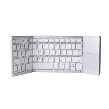 Three System Universal Three-Fold With Touchpad Tablet Mobile Computer Wireless Bluetooth Folding Mini Keyboard
Three System Universal Three-Fold With Touchpad Tablet Mobile Computer Wireless Bluetooth Folding Mini Keyboard