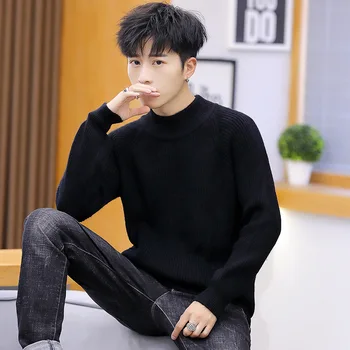 Sweater Men Long Sleeve Winter White Black Grey Green Turtleneck Pullovers Turtleneck Casual Mens Sweaters New Fashion
Sweater Men Long Sleeve Winter White Black Grey Green Turtleneck Pullovers Turtleneck Casual Mens Sweaters New Fashion