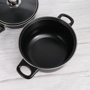 1 Set Portable Cookware Set Cooking Pan Frying Pan Lid Set Practical Cooking Cutlery Set for Store Restaurant Cafe Home
1 Set Portable Cookware Set Cooking Pan Frying Pan Lid Set Practical Cooking Cutlery Set for Store Restaurant Cafe Home