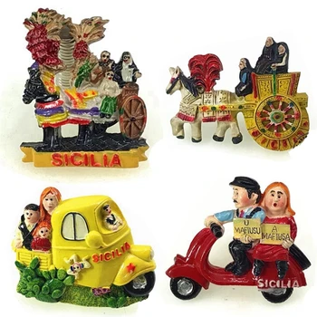 Hot Sale Hand-made Painted Sicily Motorcycle 3D Fridge Magnets Tourism Souvenirs Refrigerator Magnetic Stickers Gift
Hot Sale Hand-made Painted Sicily Motorcycle 3D Fridge Magnets Tourism Souvenirs Refrigerator Magnetic Stickers Gift