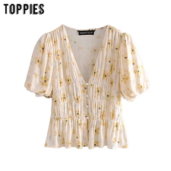 summer tops women short sleeve sexy deep v-neck sandy beach tops spliced ruffles hem shirts 
summer tops women short sleeve sexy deep v-neck sandy beach tops spliced ruffles hem shirts