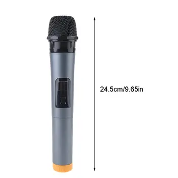 3.5mm 6.35mm Wireless Microphone Megaphone Mic with USB Receiver for Loudspeaker
3.5mm 6.35mm Wireless Microphone Megaphone Mic with USB Receiver for Loudspeaker