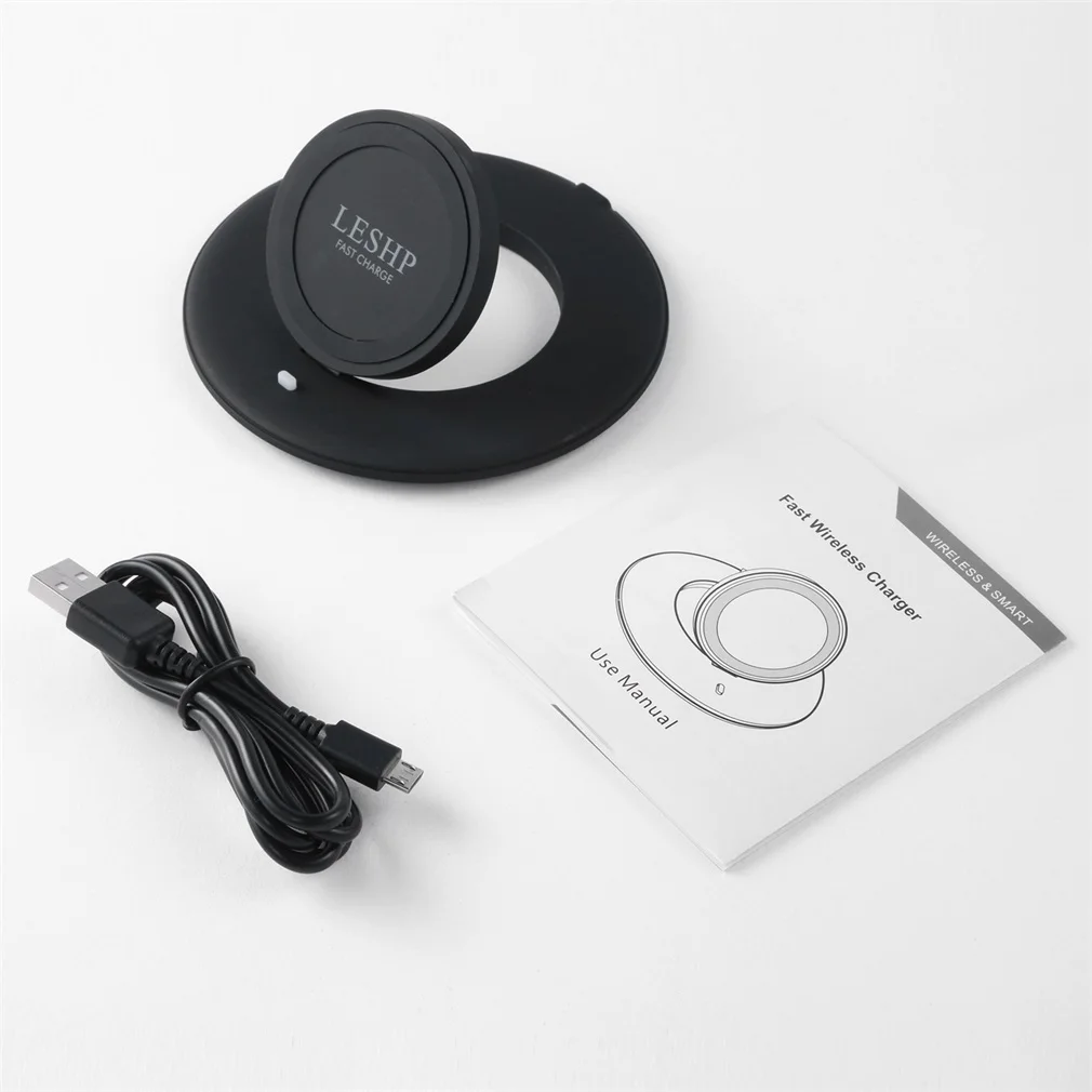 LESHP черный круглый Прочный портативный светильник весовой светодиодный умный