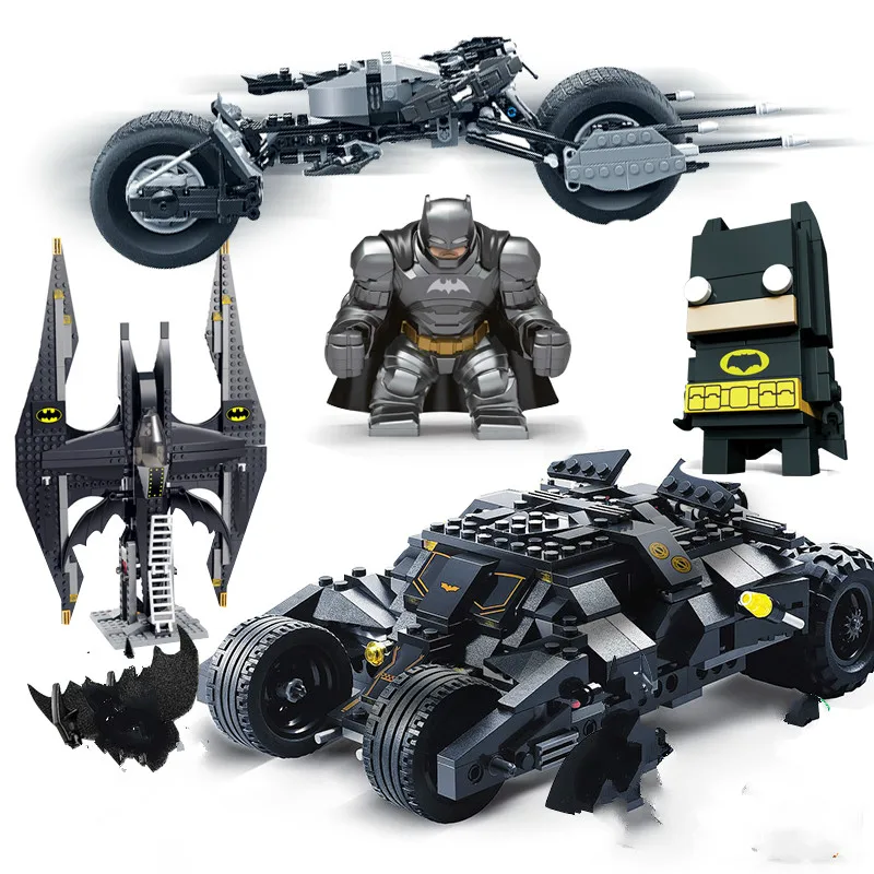 Superheros Compatible with Legoinglys Batman Vs Superman Batmobile Marvel's Avengers 4 Movie Model Building Toys Children Bricks
Superheros Compatible with Legoinglys Batman Vs Superman Batmobile Marvel's Avengers 4 Movie Model Building Toys Children Bricks