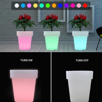 1Pc LED Luminous Flower Pot USB Charging Glowing Lamp Planter LED Night Light Vase for Home Office Hotel (White)
1Pc LED Luminous Flower Pot USB Charging Glowing Lamp Planter LED Night Light Vase for Home Office Hotel (White)