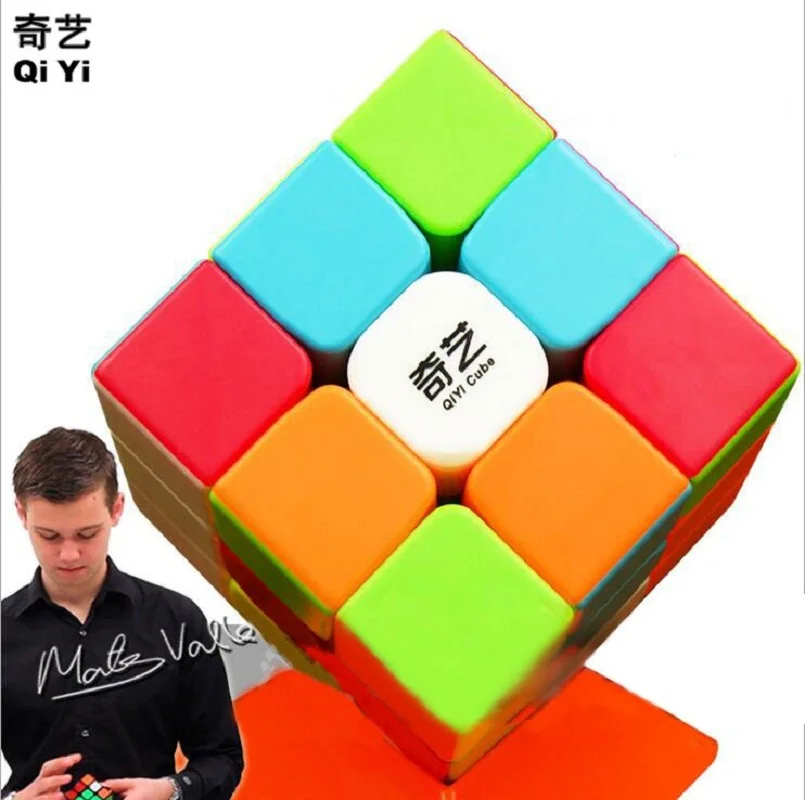 Qiyi Magic Cube 3x3x3 Colorful Stickerless Puzzle Toys For Children Adults Professional Speed Cube High Quality Gift Base
Qiyi Magic Cube 3x3x3 Colorful Stickerless Puzzle Toys For Children Adults Professional Speed Cube High Quality Gift Base