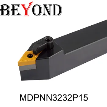 BEYOND MDPNN MDPNN3232P15 32mm Lathe cutter for Carbide insert DNMG 150408 external CNC turning tool machine
BEYOND MDPNN MDPNN3232P15 32mm Lathe cutter for Carbide insert DNMG 150408 external CNC turning tool machine