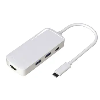 Type-C HUB 4K Video HDMI USB3.0 PD Charging Ensuring Efficiency Safety Universally ADapter Dock USB 3.1 Converter
Type-C HUB 4K Video HDMI USB3.0 PD Charging Ensuring Efficiency Safety Universally ADapter Dock USB 3.1 Converter