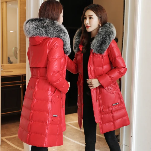 2019 Winter New Style Korean Version Red Large Size Xxxl Woman Fashion Simple Elegant Temperament Slim Thicker Female Down Coat
2019 Winter New Style Korean Version Red Large Size Xxxl Woman Fashion Simple Elegant Temperament Slim Thicker Female Down Coat