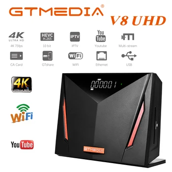New GTMedia V8 UHD DVB-S2/S2X DVB-T2 DVB-C ATSC-C 1080P Built-in WiFi Support 4k H.265 Power by Freesat NO APP Included
New GTMedia V8 UHD DVB-S2/S2X DVB-T2 DVB-C ATSC-C 1080P Built-in WiFi Support 4k H.265 Power by Freesat NO APP Included