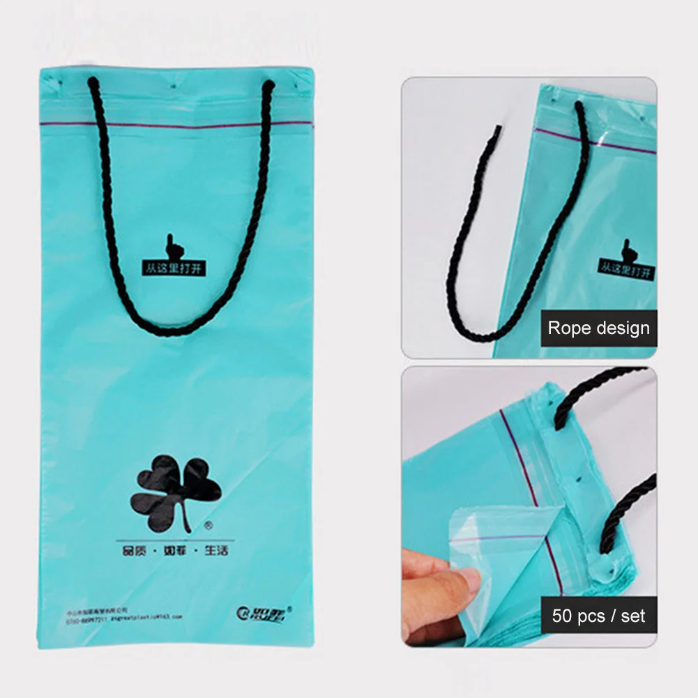 50pcs Car Sealable Garbage Bag Auto Seat Back Hanging Storage Trash Bag Car Interior Accessories 34.8x18cm
50pcs Car Sealable Garbage Bag Auto Seat Back Hanging Storage Trash Bag Car Interior Accessories 34.8x18cm