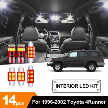 14 x White Ice Blue Error Free Car LED License Plate Light Map Dome Courtesy Trunk Lamp Package Kit For 1996-2002 Toyota 4Runner
14 x White Ice Blue Error Free Car LED License Plate Light Map Dome Courtesy Trunk Lamp Package Kit For 1996-2002 Toyota 4Runner