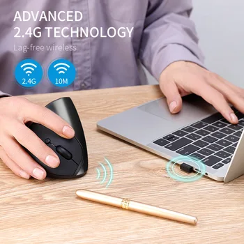 Factory direct sales creative custom ergonomic photoelectric mute 2.4G wireless mouse vertical vertical handheld win 7 laptop
Factory direct sales creative custom ergonomic photoelectric mute 2.4G wireless mouse vertical vertical handheld win 7 laptop