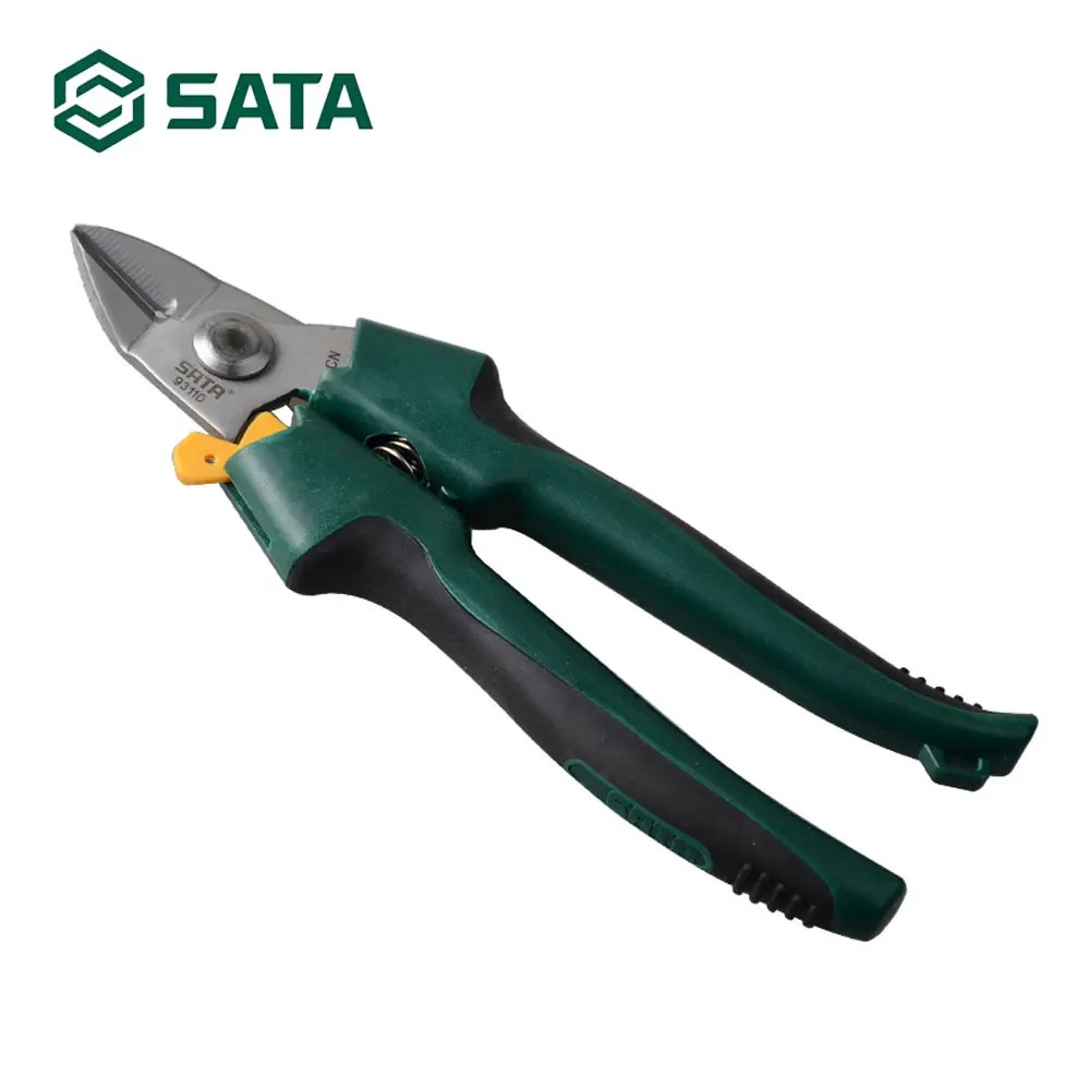 SATA 7'' Wire Cutting Scissors for electronic factory operations Industrial Hand Tools 93110
SATA 7'' Wire Cutting Scissors for electronic factory operations Industrial Hand Tools 93110