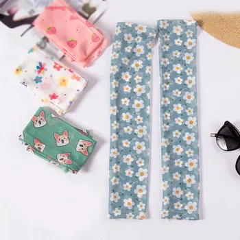 Summer Ice Silk Cuff Anti-mosquito Female Printed Armband Cuff Arm Ice Silk Sleeve Gloves For Driving Fashion Accessories
Summer Ice Silk Cuff Anti-mosquito Female Printed Armband Cuff Arm Ice Silk Sleeve Gloves For Driving Fashion Accessories