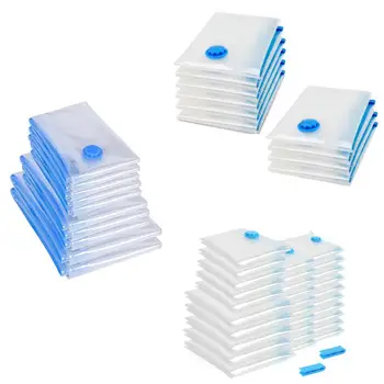 Home Convenient Vacuum Bag for Clothes Storage Bag With Valve Transparent Foldable Compressed Organizer Saving Seal Packet 
Home Convenient Vacuum Bag for Clothes Storage Bag With Valve Transparent Foldable Compressed Organizer Saving Seal Packet
