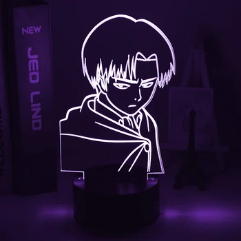 Captain Levi Ackerman Figure Led Night Light for Kids Child Bedroom Decor Nightlight Colorful Table Lamp Attack on Titan Gift
Captain Levi Ackerman Figure Led Night Light for Kids Child Bedroom Decor Nightlight Colorful Table Lamp Attack on Titan Gift