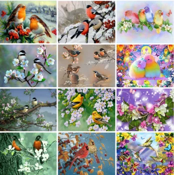 Yikexin DIY Diamond Embroidery Bird Cross Stitch Full Round Diamond Painting Animlas Handicraft Art Hobby Gift Home Decor 
Yikexin DIY Diamond Embroidery Bird Cross Stitch Full Round Diamond Painting Animlas Handicraft Art Hobby Gift Home Decor
