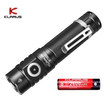 KLARUS ST10 Mini LED Flashlight Cree XM-L2 U2 1100LM Rechargeable Light Flashlight with 8650 Li-ion Battery + USB Charging
KLARUS ST10 Mini LED Flashlight Cree XM-L2 U2 1100LM Rechargeable Light Flashlight with 8650 Li-ion Battery + USB Charging