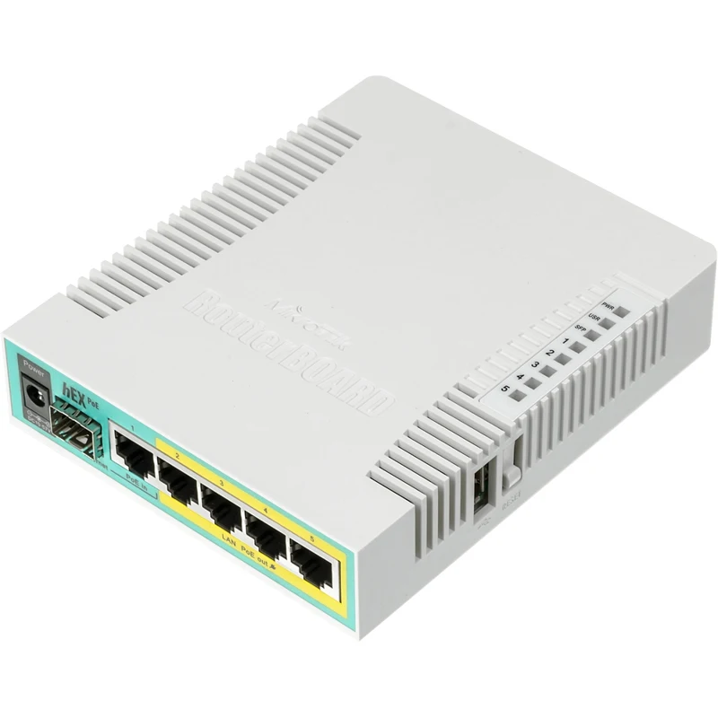 Роутер MikroTik RB960PGS 10/100/1000BASE TX/SFP белый|Комбинация модем-роутер| |