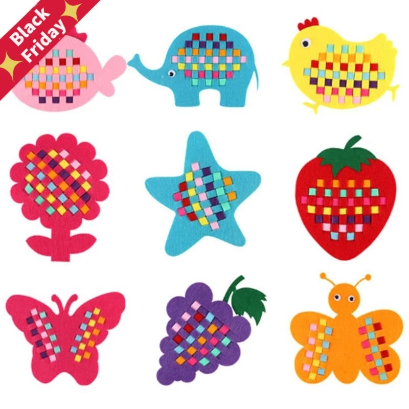 1Pcs Kindergarten Manual Weave Cloth Early Learning Education Toys Montessori Teaching Aids Math Toys DIY Handmade Crafts
1Pcs Kindergarten Manual Weave Cloth Early Learning Education Toys Montessori Teaching Aids Math Toys DIY Handmade Crafts