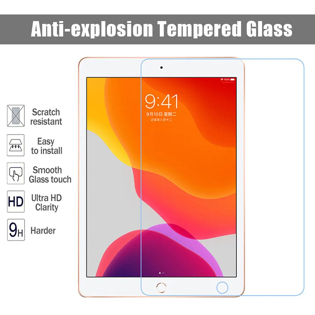 2PCS Protect Glass For iPad Pro 11 10.5 9.7 2017 2018 Screen Protector For iPad 10.2 7th Mini 5 4 Air 3 2 1 10.5 Tempered Film
2PCS Protect Glass For iPad Pro 11 10.5 9.7 2017 2018 Screen Protector For iPad 10.2 7th Mini 5 4 Air 3 2 1 10.5 Tempered Film