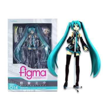 15cm Movable Anime Action Figure Hatsune Miku Figma 014 Model Doll Figurine PVC Action Figure Model Toys
15cm Movable Anime Action Figure Hatsune Miku Figma 014 Model Doll Figurine PVC Action Figure Model Toys