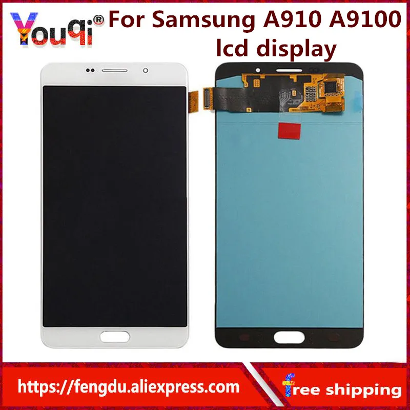 Youqi LCDs For Samsung GALAXY A9 Pro LCD 2016 A910 A9100 A910F/DS Display Touch Screen Replacement Free Tools
Youqi LCDs For Samsung GALAXY A9 Pro LCD 2016 A910 A9100 A910F/DS Display Touch Screen Replacement Free Tools