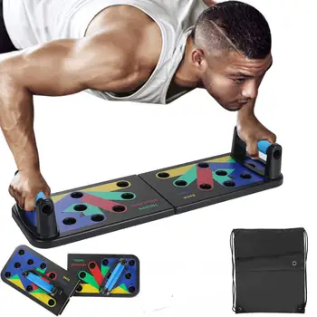 Push up Board 9 in 1 Body Building Home Comprehensive Fitness Exercise Equipment Fodable Adjustable Push-up Stands Workout Gym
Push up Board 9 in 1 Body Building Home Comprehensive Fitness Exercise Equipment Fodable Adjustable Push-up Stands Workout Gym