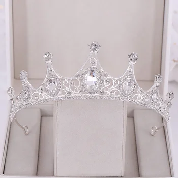 New Wedding Hair Accessories Baroque Rhinestone Crystal Crown Wedding Crown Headdress Bridal Crown Bridal Hair Accessories Tiara
New Wedding Hair Accessories Baroque Rhinestone Crystal Crown Wedding Crown Headdress Bridal Crown Bridal Hair Accessories Tiara