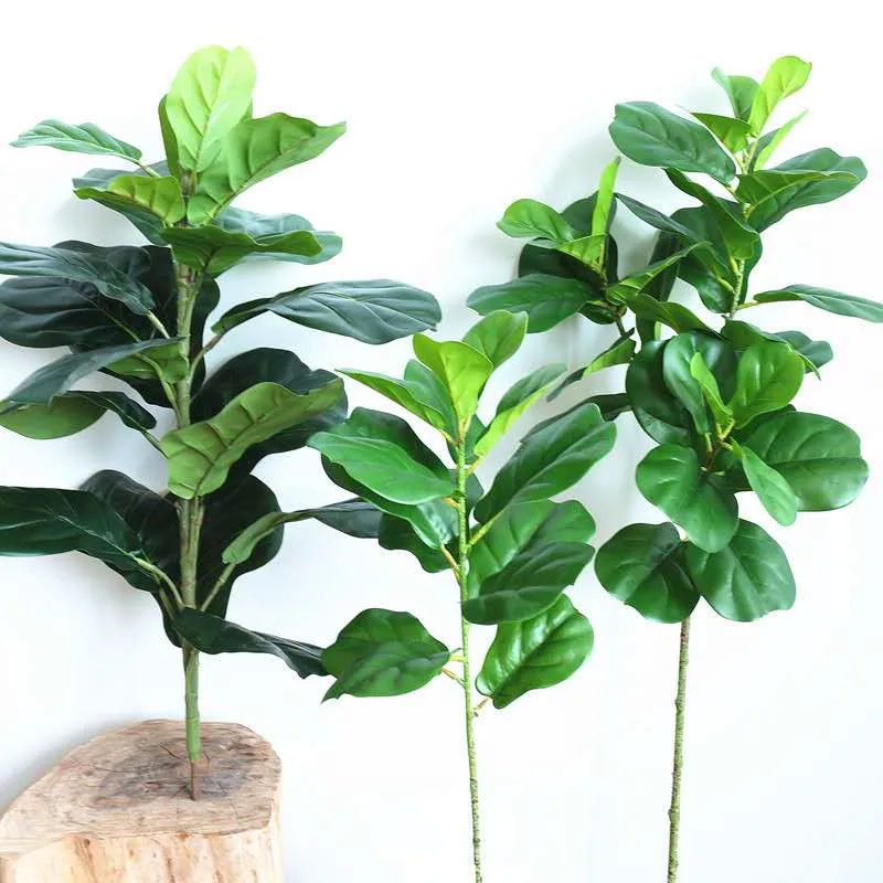122cm large Artificial Plants Fake Green Palm Tree Leaf Tropical Irrigated Rubber Tree Home Decoration Film And Television Props
122cm large Artificial Plants Fake Green Palm Tree Leaf Tropical Irrigated Rubber Tree Home Decoration Film And Television Props