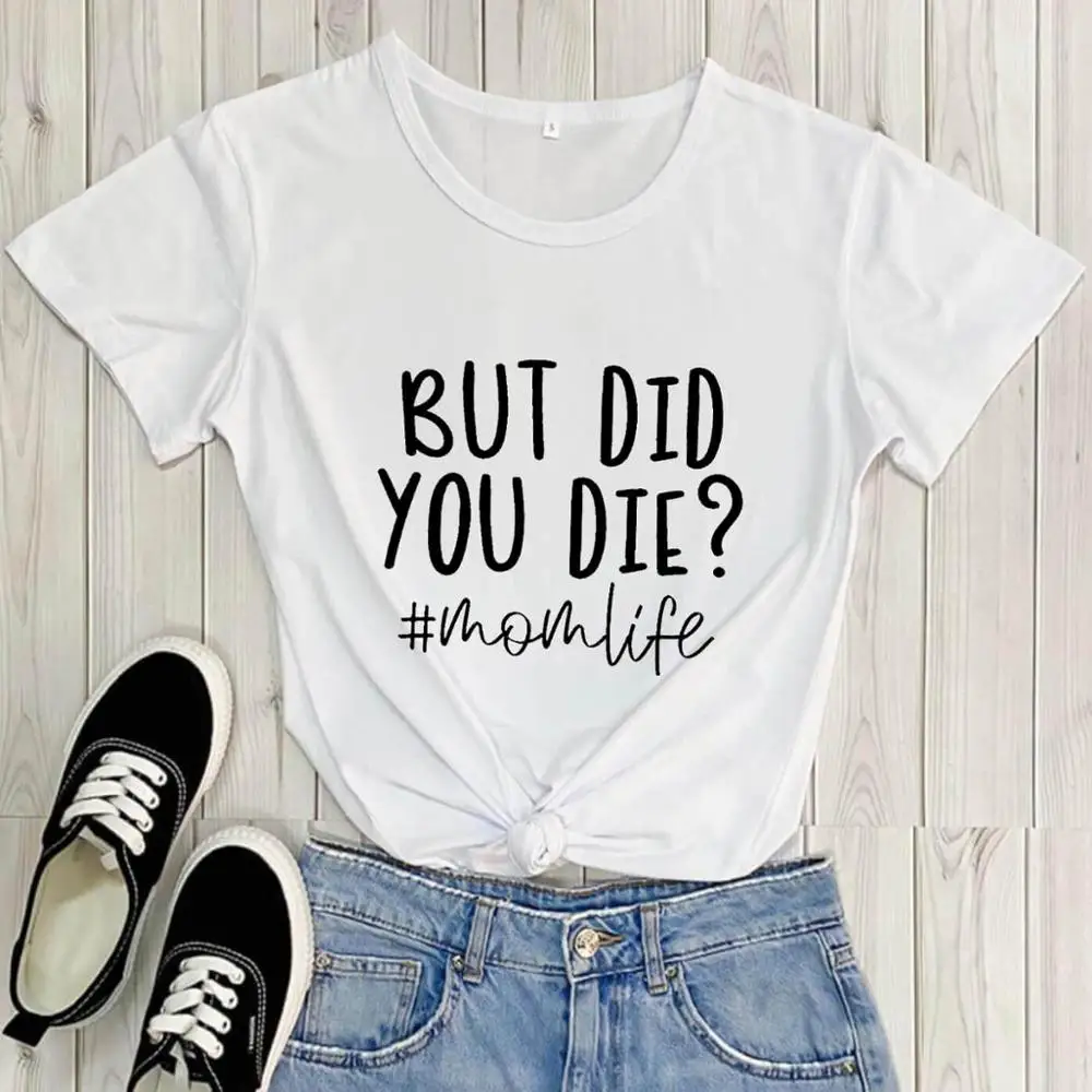 Но не Momlife печатных 100% летняя Хлопковая женская футболка, хороший подарок на день матери, Мама Жизнь пуловер с О-образным вырезом с коротким рукавом топы, подарок для мамы
Но не Momlife печатных 100% летняя Хлопковая женская футболка, хороший подарок на день матери, Мама Жизнь пуловер с О-образным вырезом с коротким рукавом топы, подарок для мамы