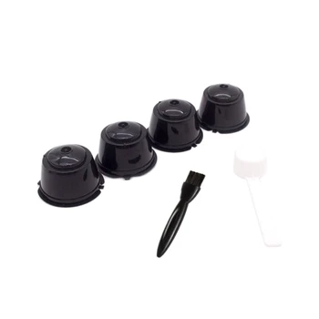 Reusable Coffee Filter Refillable Coffee Capsule, over 200 Times Reusable Coffee Pods Compatible with Teaspoon, Black
Reusable Coffee Filter Refillable Coffee Capsule, over 200 Times Reusable Coffee Pods Compatible with Teaspoon, Black